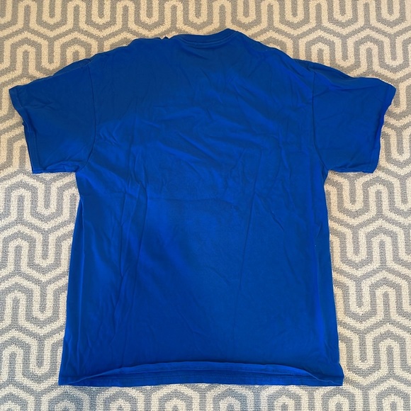 Superman DC Comics t shirt, blue, men’s large, good condition - Picture 3 of 3